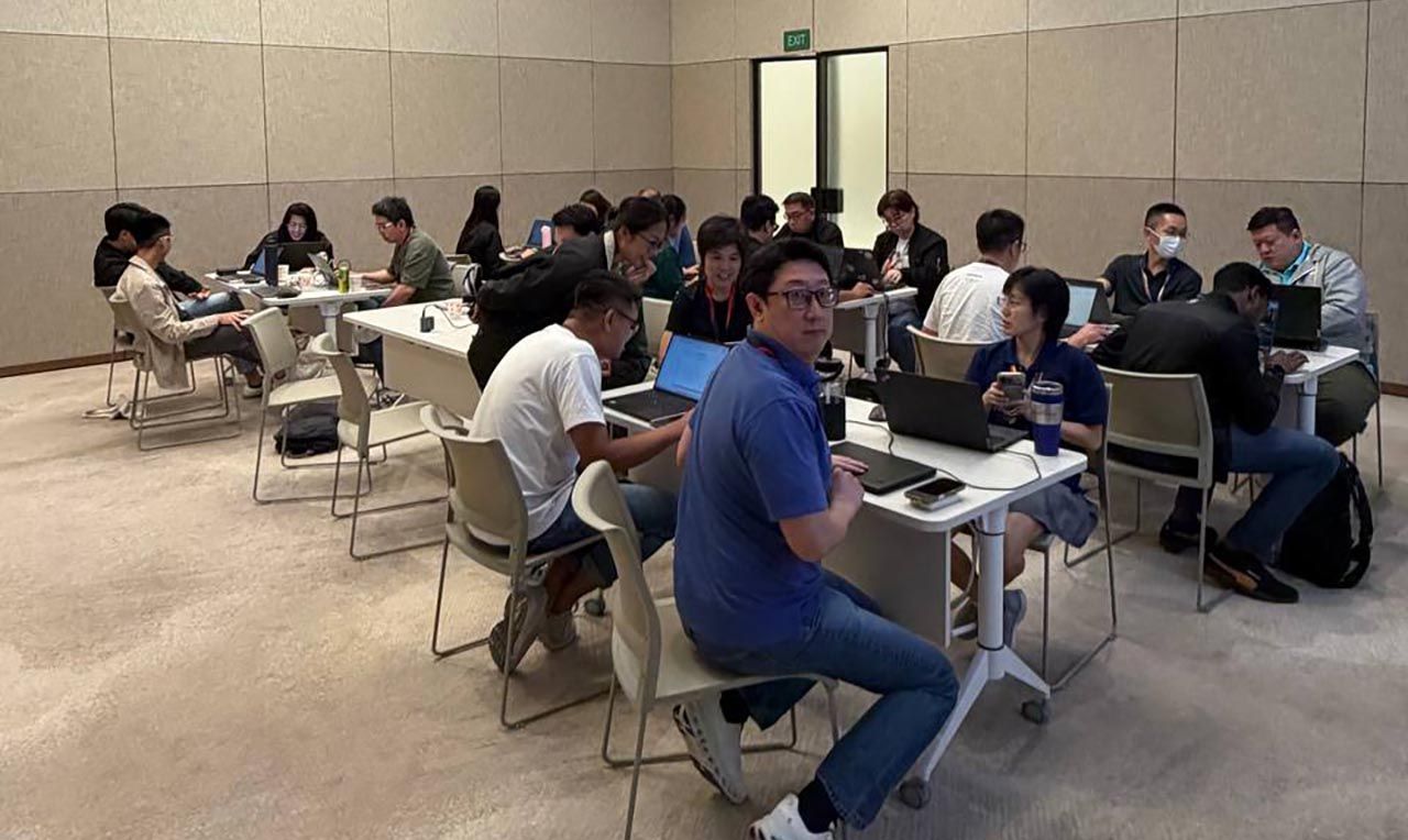 Changi Airport Group GA100 round 2 training session