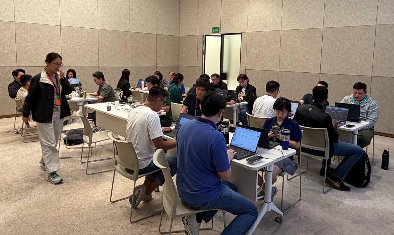 Changi Airport Group GA100 round 2 training session