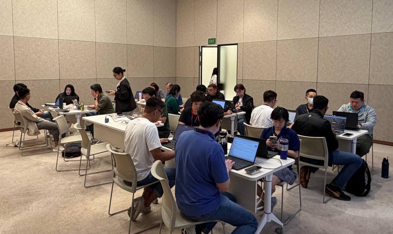 Changi Airport Group GA100 round 2 training session