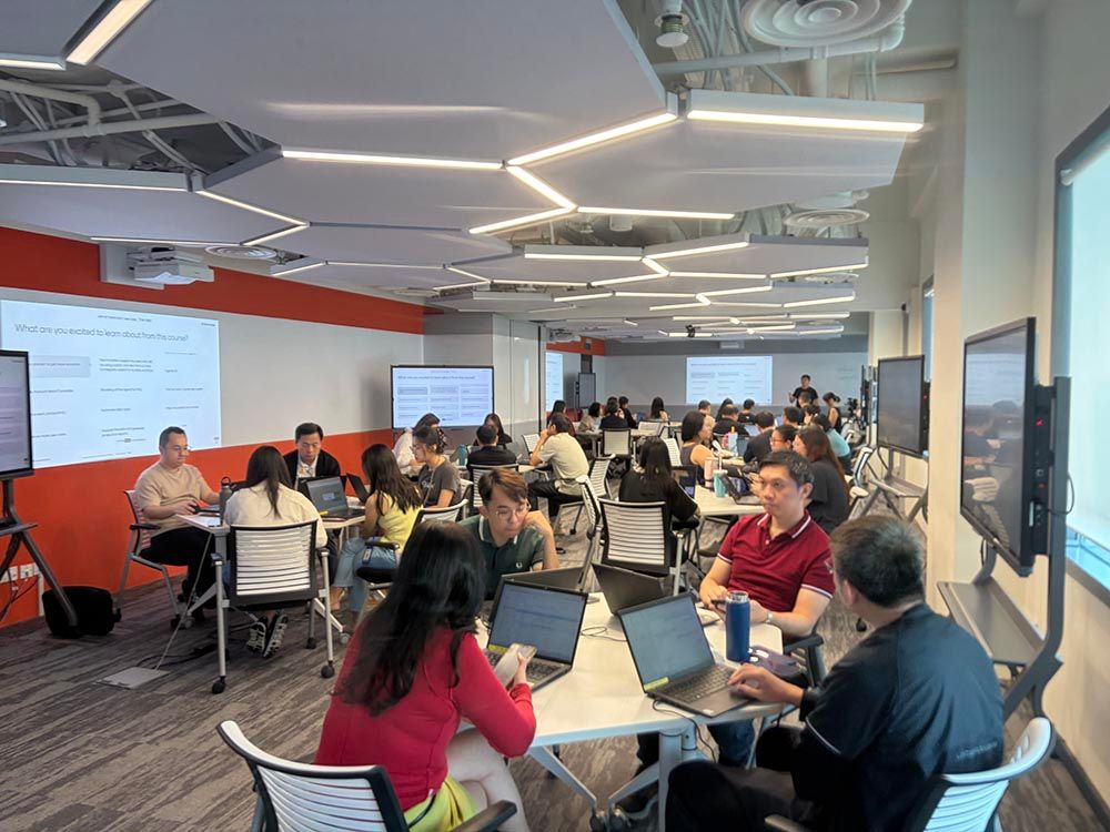 Singapore Pools Copilot training session
