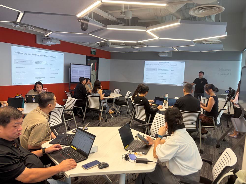Singapore Pools Copilot training session