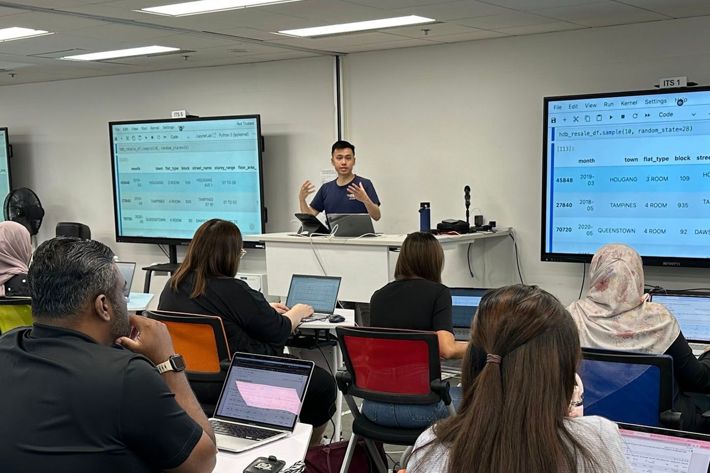 Singapore Police Force training session