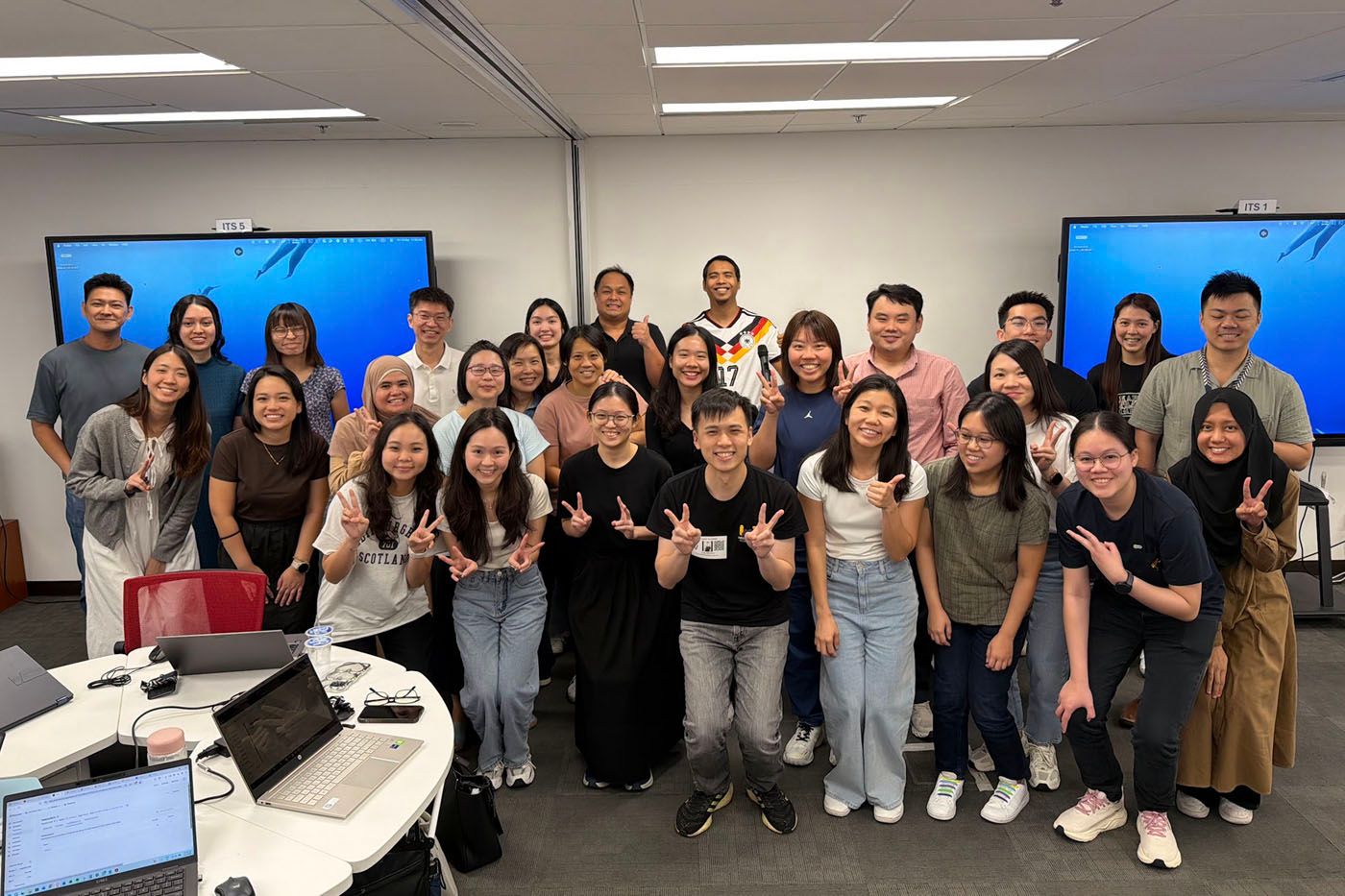 Singapore Police Force training session