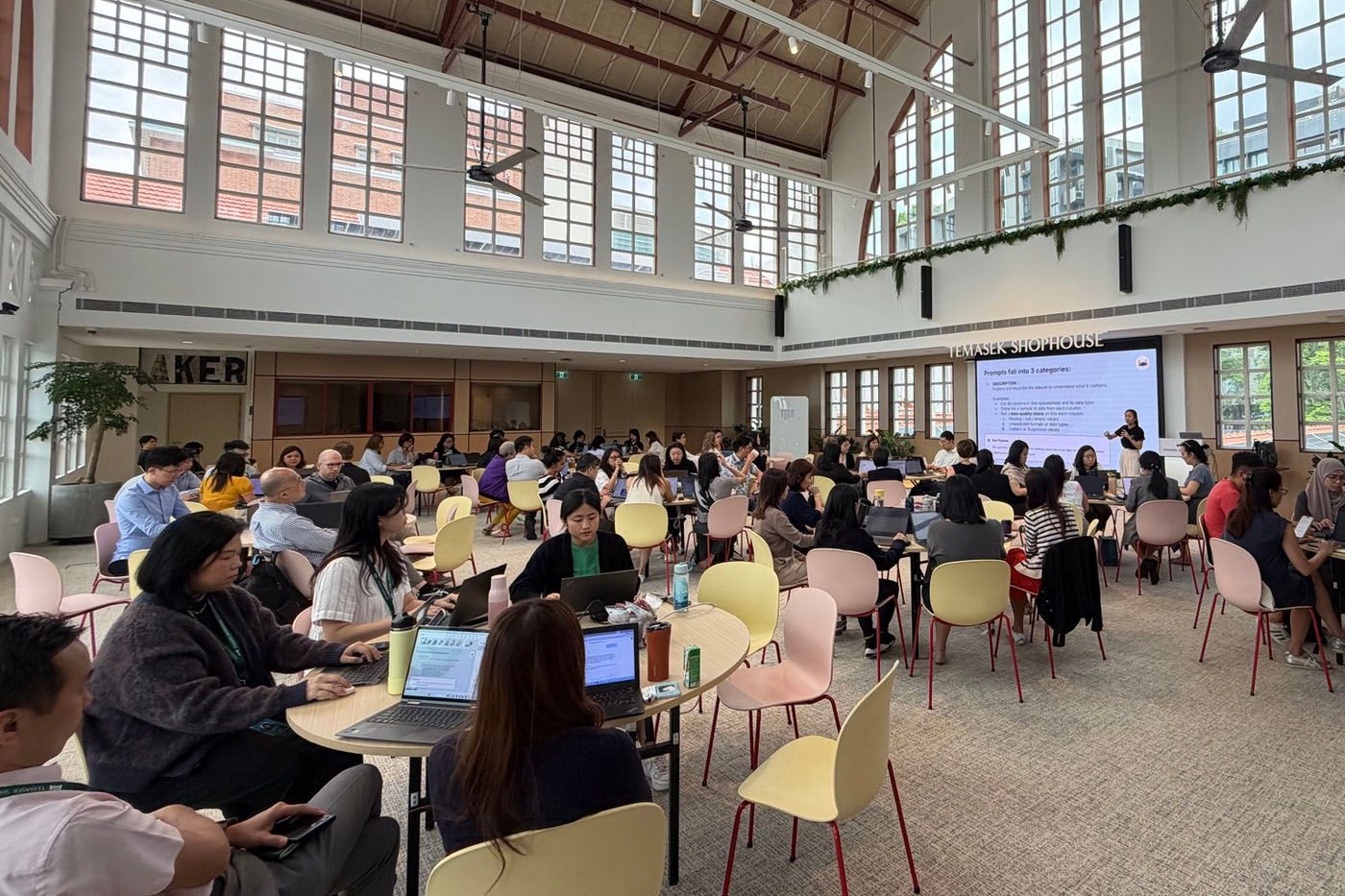 Temasek Trust training session