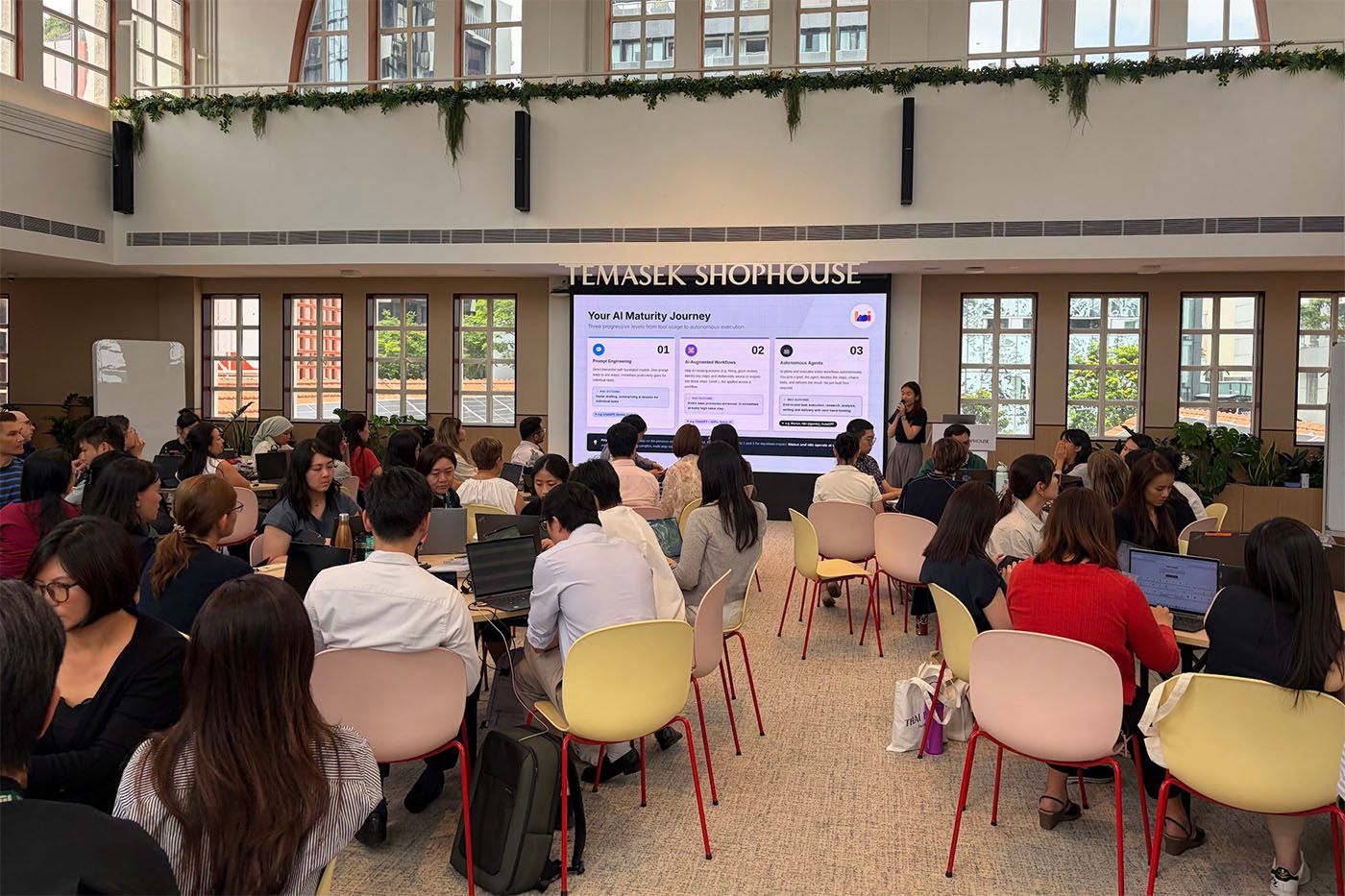 Temasek Trust training session