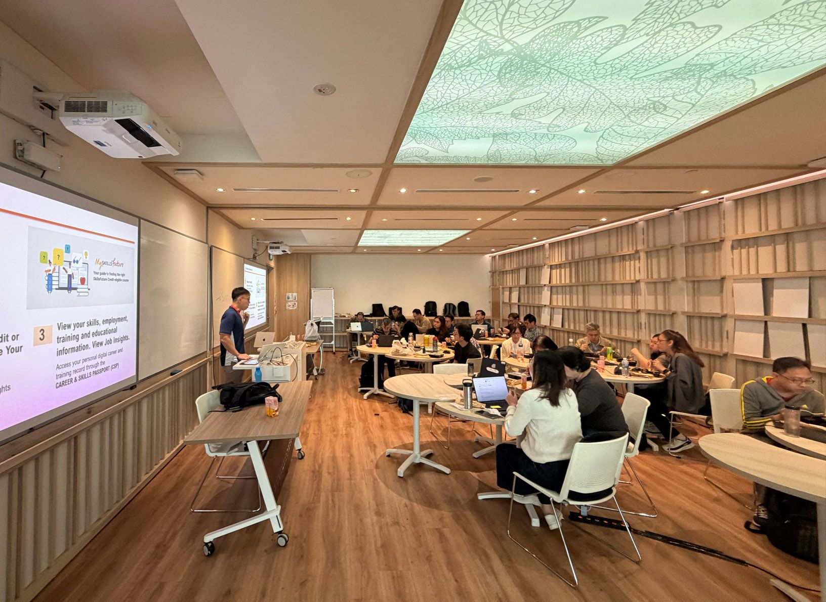 Workshop session at Enterprise Singapore
