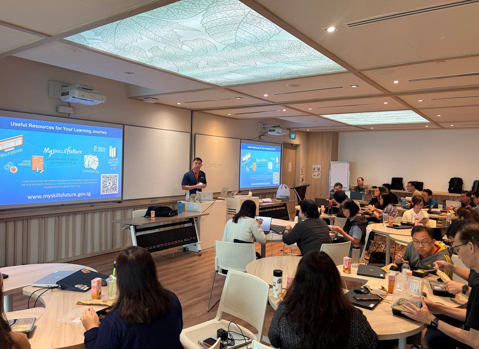 Workshop session at Enterprise Singapore