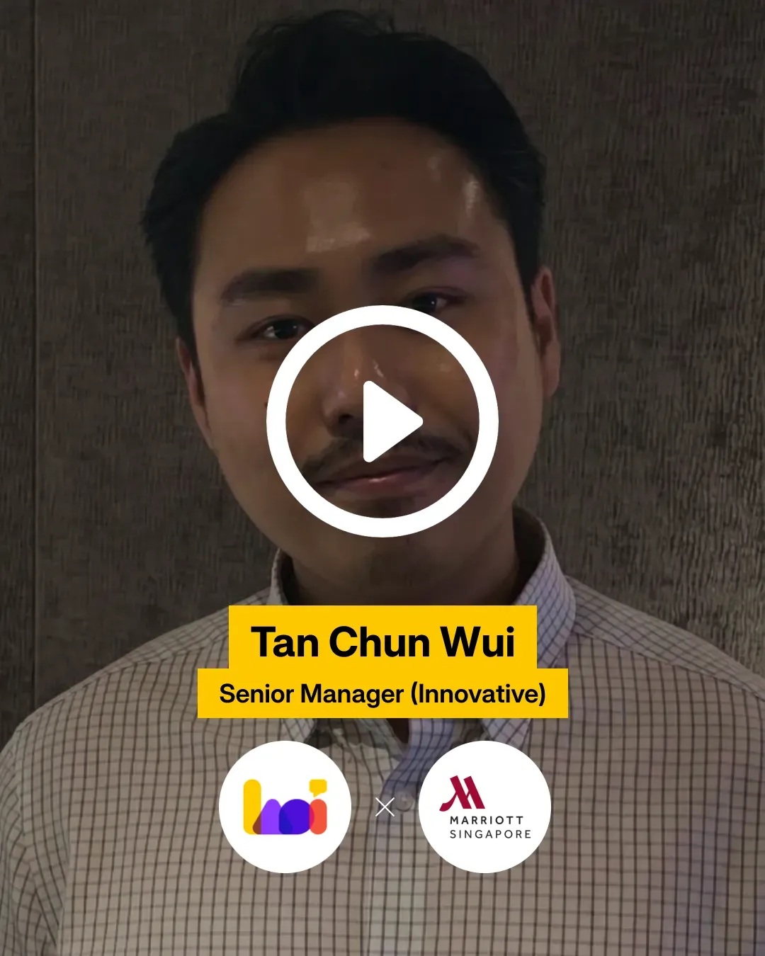 Watch interview with Marriott