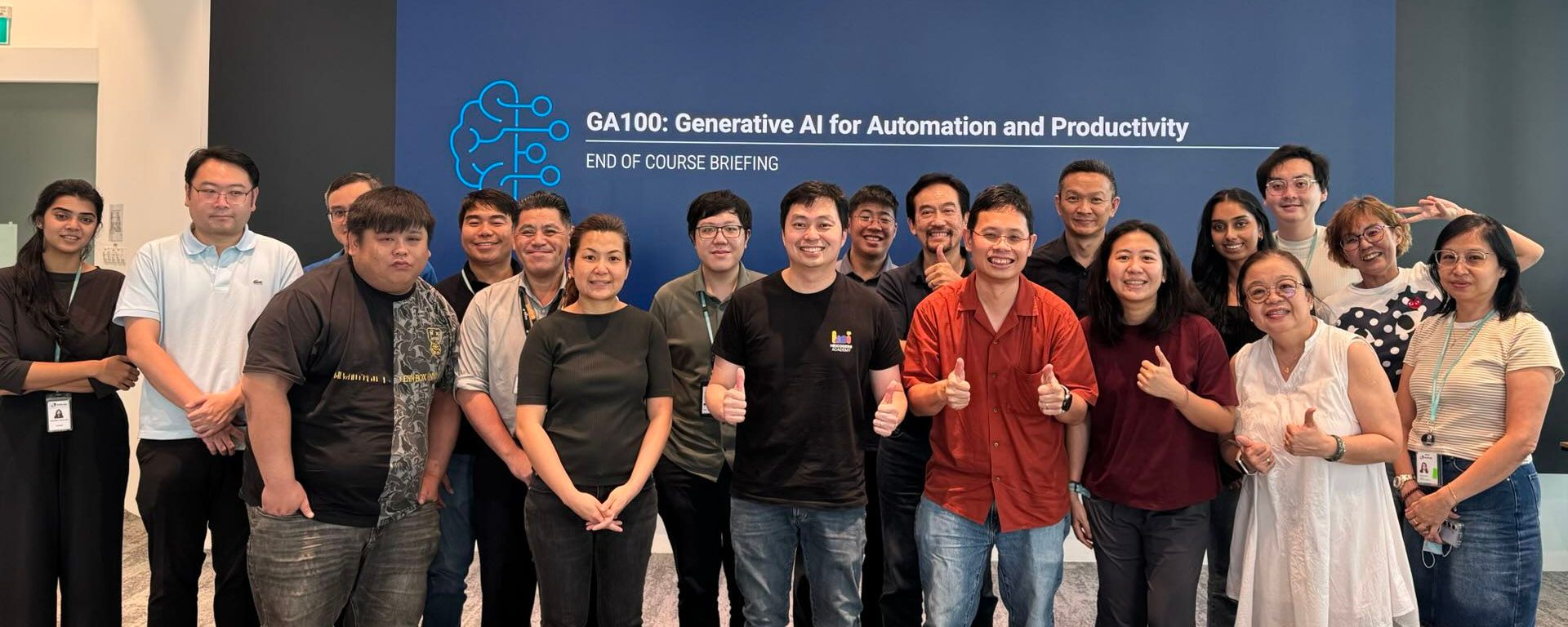 Sembcorp Industries customised Generative AI workshop