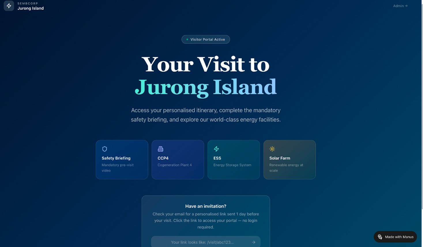 Sembcorp participant project — REC Tracker